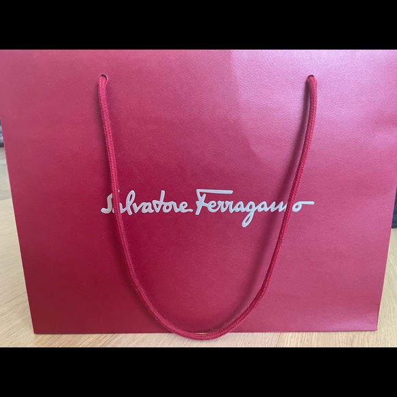 Men’s ferragamo nero pebble size 8.5